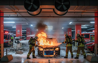 Elektrikli Araç Yangınlarına Karşı Dev Tatbikat:...