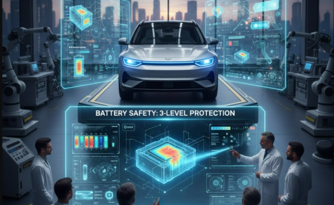 Geleceğin Yollarında Güvenli Sürüş: Elektrikli Araçlarda Batarya Teknolojisi ve Yangın Güvenliği